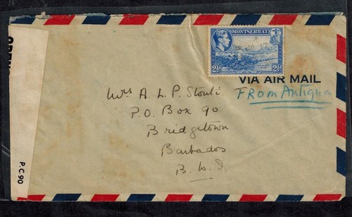 Montserrat inter island mail - montserrat,